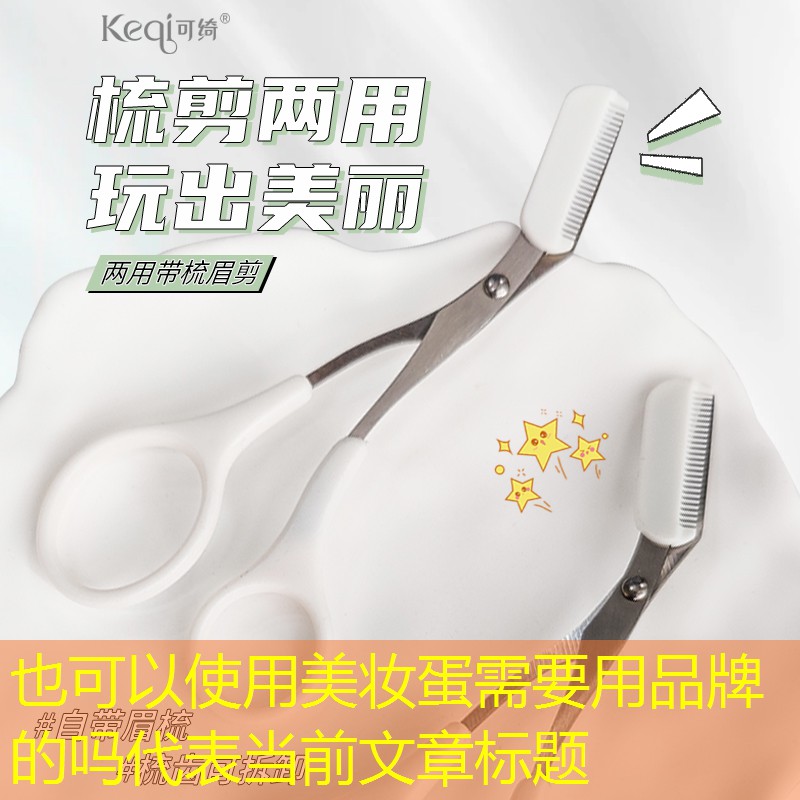 美妆蛋需要用品牌的吗